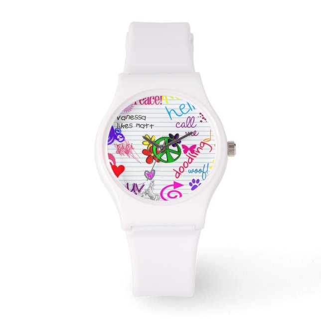 ドードー抽象芸術時計 腕時計 (正面)