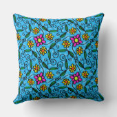 ドードー花枕 クッション (裏面)