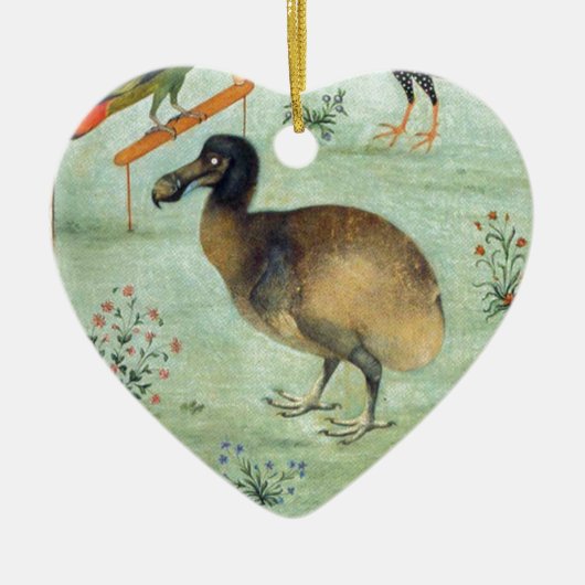 (ドードー) Ustad Mansur著無題 セラミックオーナメント (正面)