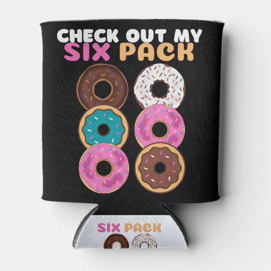 ドーナおもしろい 缶クーラー (正面)