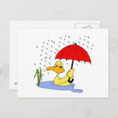 ドーナダック ポストカード (正面/裏面)