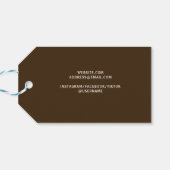 ドーナッツつや消しスプリンクルズベーカーベーカリー ギフトタグ (裏面横)