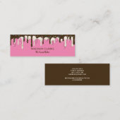 ドーナッツつや消しスプリンクルズベーカーベーカリー スキニー名刺 (正面/裏面)