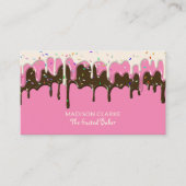 ドーナッツつや消しスプリンクルズベーカーベーカリー 名刺 (正面)