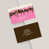 ドーナッツつや消しスプリンクルズベーカーベーカリー 名刺