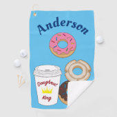 ドーナッツの王 ゴルフタオル (インサイチュ)