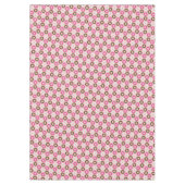 ドーナッツキッド誕生日かわいいピンク テーブルクロス (正面)