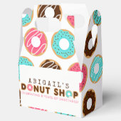 ドーナッツショップバースデーパーティー フェイバーボックス (オープン)