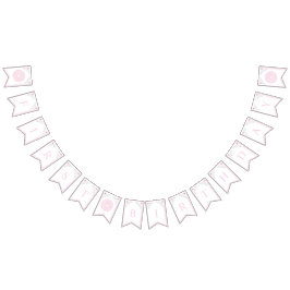 ドーナッツスウィート最初の誕生日グランドミレニアル バンティングフラッグ