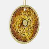 ドーナッツダースバターナットクランチドーナツペストリー セラミックオーナメント (右)