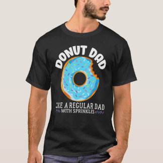 ドーナッツパパレギュラーパパと散水父の日 Tシャツ