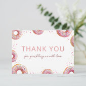 ドーナッツベビースプリンルガール サンキューカード (スタンド正面)