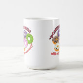 ドーナッツメスウィズマイブレックファースト コーヒーマグカップ (中央)