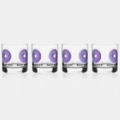 ドーナッツ邪魔しないで ウイスキーグラス (裏面)