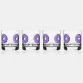 ドーナッツ邪魔しないで ウイスキーグラス (正面)