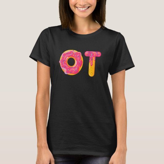 ドーナットオ職業セラピー Tシャツ (正面)