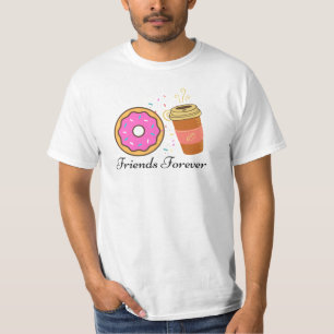 ドーナットコーヒーフレンズ永遠Tシャツ Tシャツ