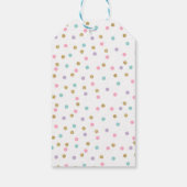 ドーナットパーティーフェイスサンキューラベルドーナッツ成長 ギフトタグ (裏面)