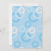 ドーナットベビーシャワー招待状 招待状 (裏面)