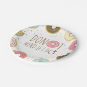 ドーナットマもしインドIド紙プレートブライダルシャワー ペーパープレート (アングル)