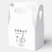 ドーナットマインドもし私は赤いハートの結婚ため フェイバーボックス (オープン)