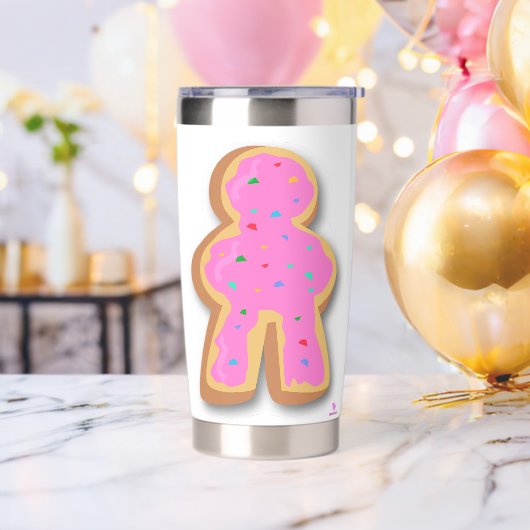 ドーナットミプルおもしろいボードゲームデザイン 保温保冷タンブラー (バチェラーパーティー)