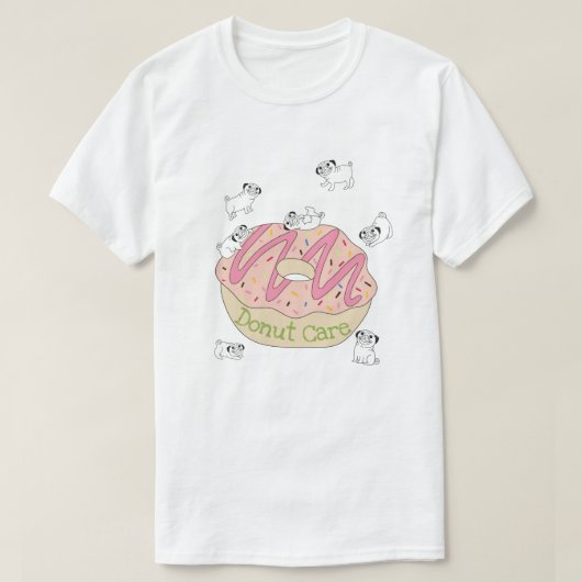 ドーナッ気にト Tシャツ (デザイン正面)