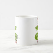 ドーナツおもしろいマスコット コーヒーマグカップ (中央)