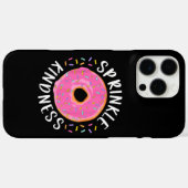 ドーナツお願い女おもしろいの子ドーナツ Case-Mate iPhoneケース (裏面 (横))