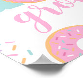 ドーナツが成長する ポスター (角)