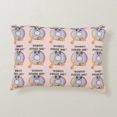 ドーナツが私を判断する アクセントクッション (裏面)