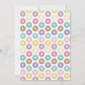 ドーナツが育つ 招待状 (裏面)