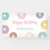 ドーナツが育つ 横断幕 (横)