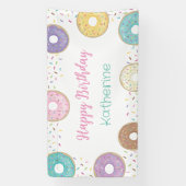 ドーナツが育つ 横断幕 (縦)