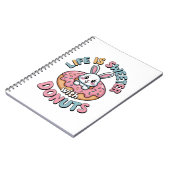 ドーナツで人生はもっと甘くなる ノートブック (左側)