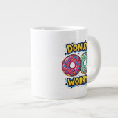 ドーナツで心配ご無用 巨大マグカップ ジャンボコーヒーマグカップ (正面右)