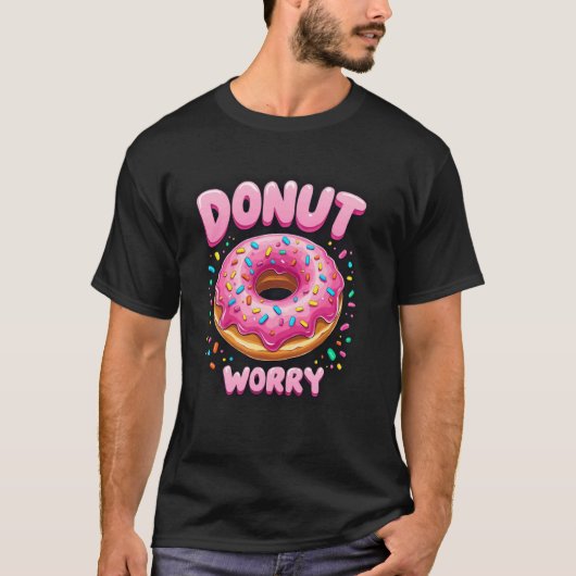 ドーナツで心配するな スプリンクルズ Tシャツ (正面)