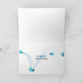 ドーナツで誕生日リラックスして下さい カード (内部)