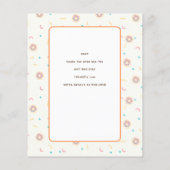 ドーナツとおむつベビー散水シャワー予算 (裏面)