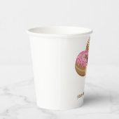 ドーナツとコーヒーコレクション 紙コップ (右)