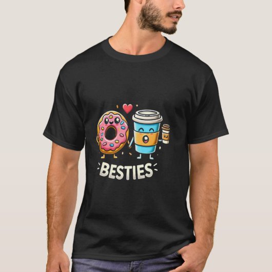 ドーナツとコーヒーベスティーズ Tシャツ (正面)