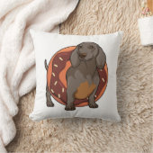 ドーナツとダシュント クッション (ブランケット)