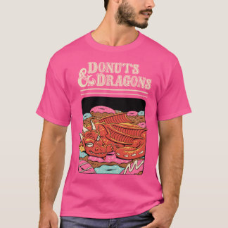 ドーナツとドラゴン Tシャツ