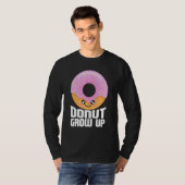 ドーナツとフードを育てる Tシャツ (正面フル)
