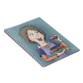 ドーナツにパラグラフのノート ノートブック (右側)