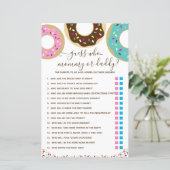 ドーナツに愛を振りかけたのは誰だと思う？ゲーム (スタンド正面)