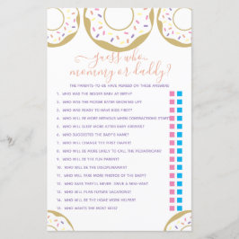 ドーナツに愛を振りかけたのは誰だと思う？ゲーム