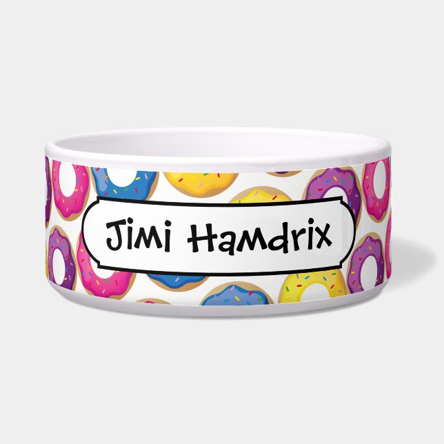 ドーナツのために興奮して下さい ボウル (正面)