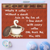 ドーナツのないコーヒーって何だ! チラシ (シングル)