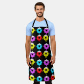 ドーナツのギフトと装飾 エプロン (着用した状態)